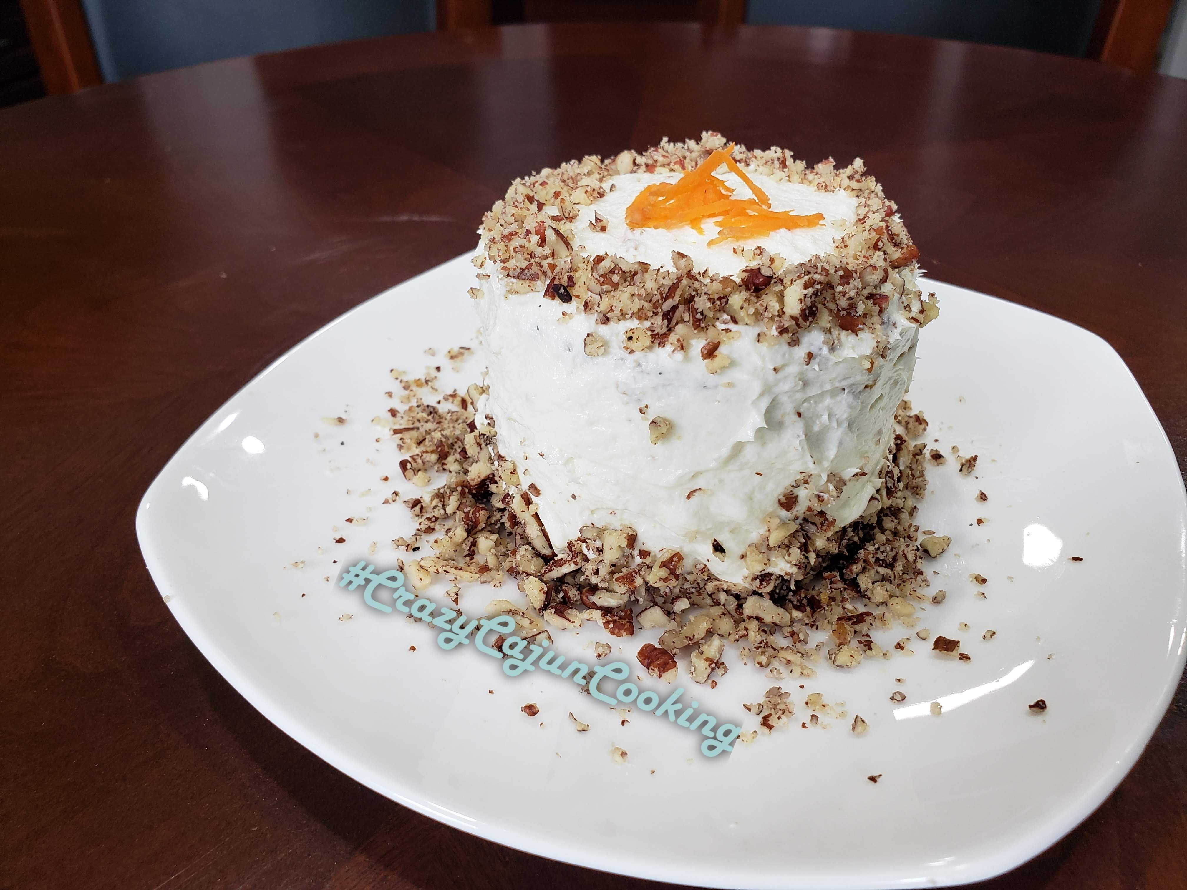 Luxurious Carrot Cake with Cream Cheese frosting